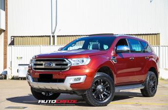 FORD EVEREST MONSTER XD MATTE BLACK